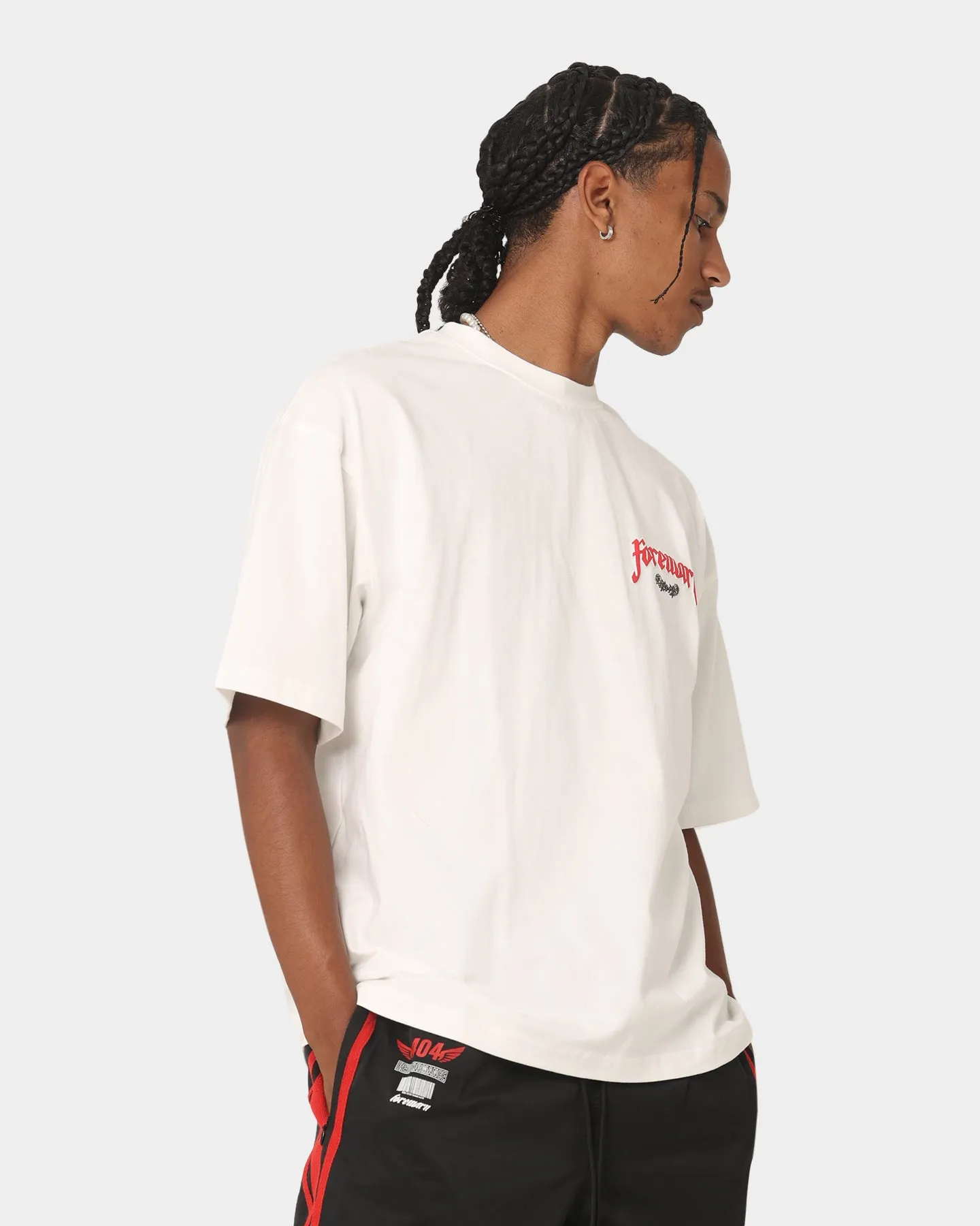 404 Forewarn T-Shirt Off White