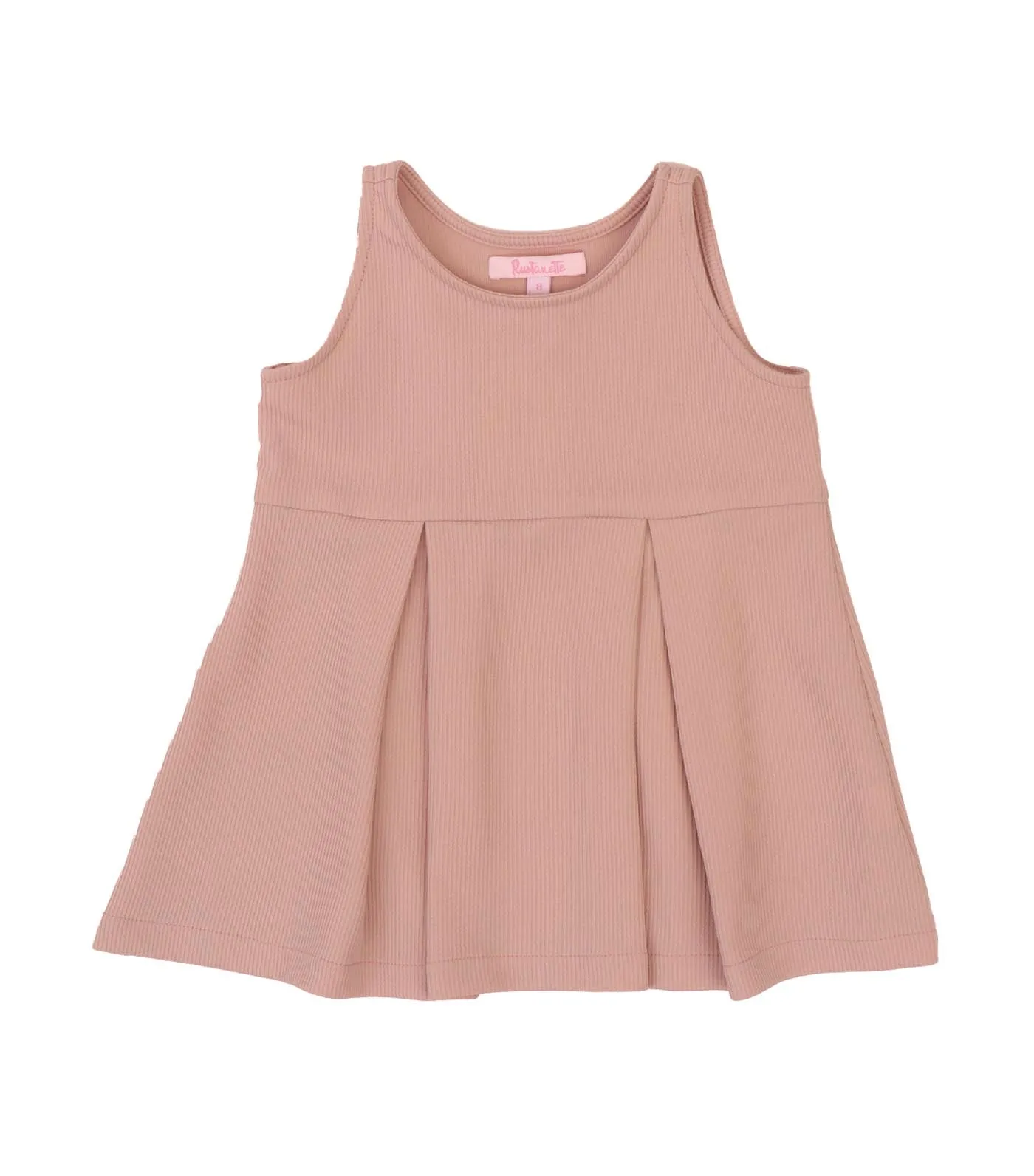 Abigail Pleated Top Beige