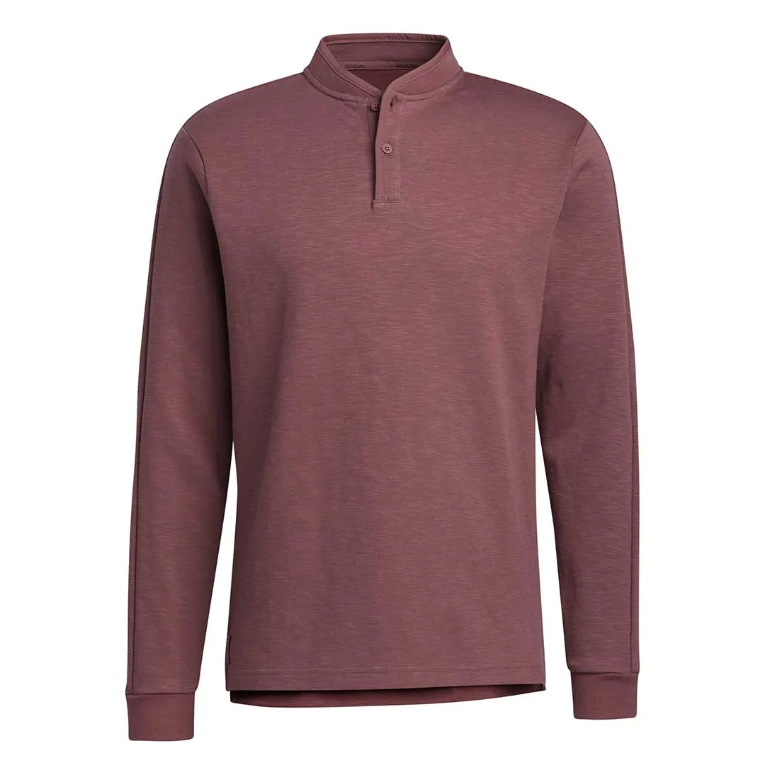 adidas - Men's Go-To Long Sleeve Henley Polo (HF6612)