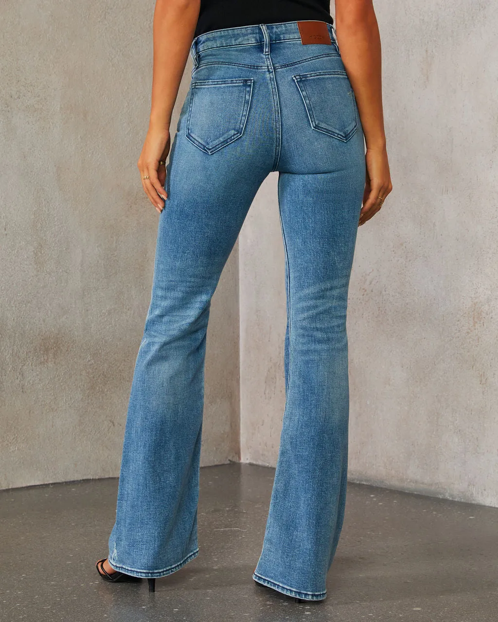 Ayla High Rise Flare Jeans