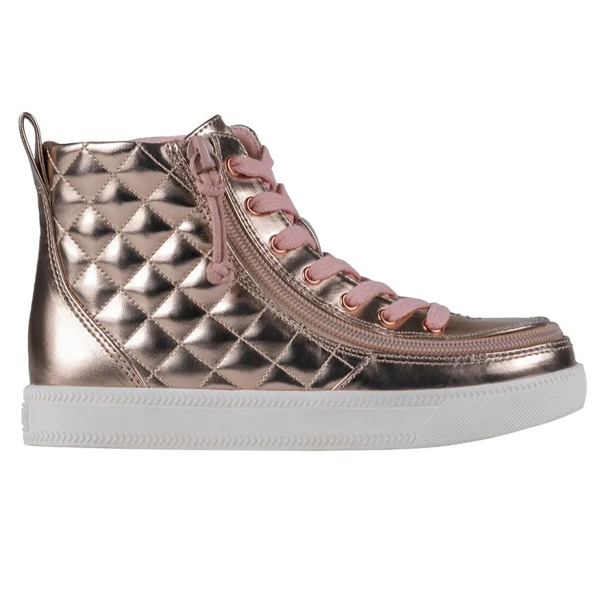 Billy Rose Gold BILLY Quilt High Tops