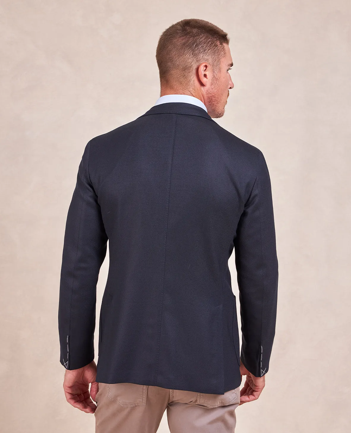 BOGLIOLI X RYE 51 - Fine Hopsack Soft Jacket - Navy