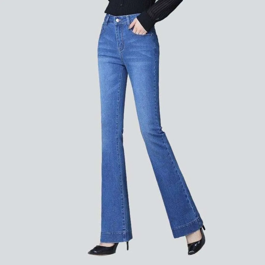 Boot cut women stylish jeans