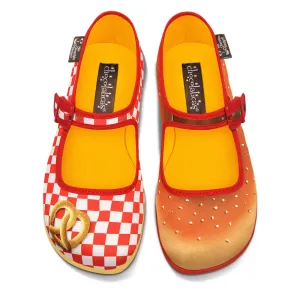 Chocolaticas® Pretzel Women’s Mary Jane Flat Shoes