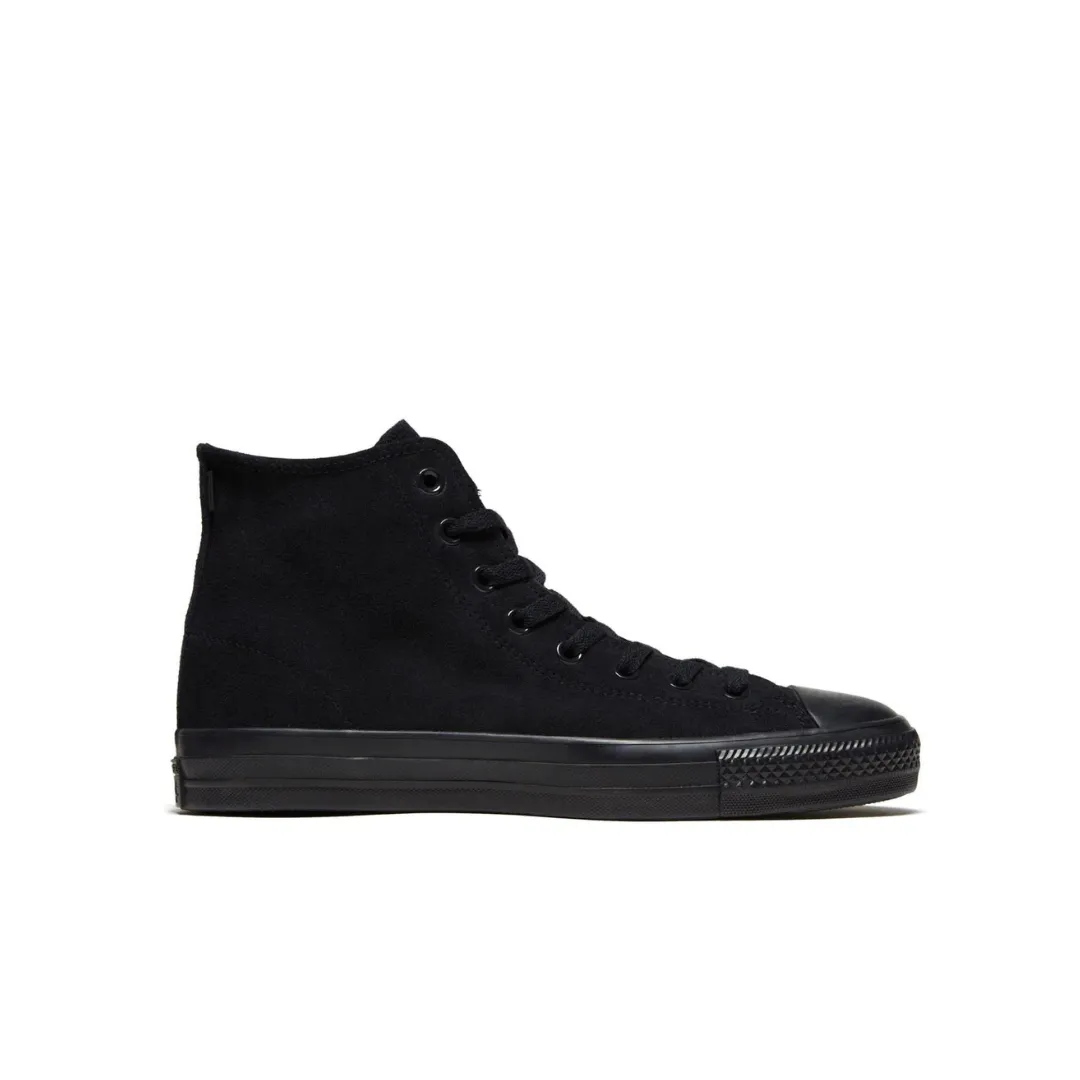 Converse CTAS Pro Hi Suede: Black/Black/Black