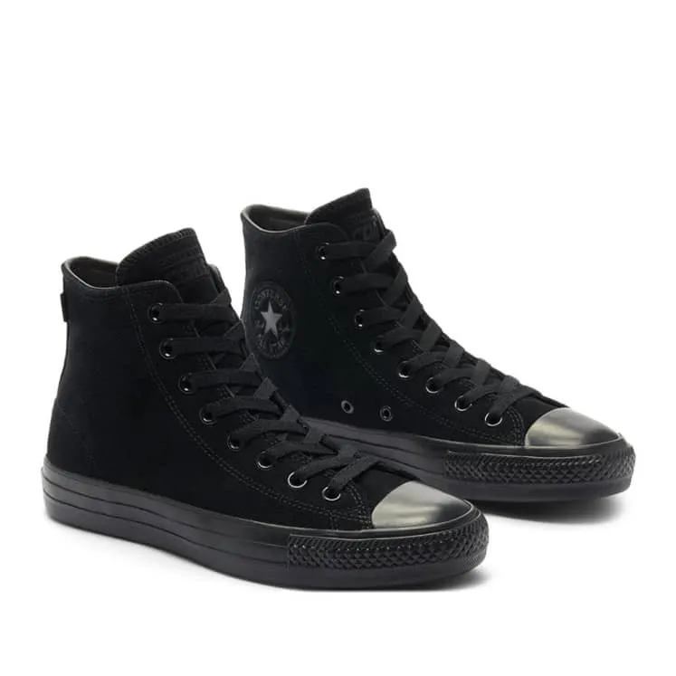 Converse CTAS Pro Hi Suede: Black/Black/Black