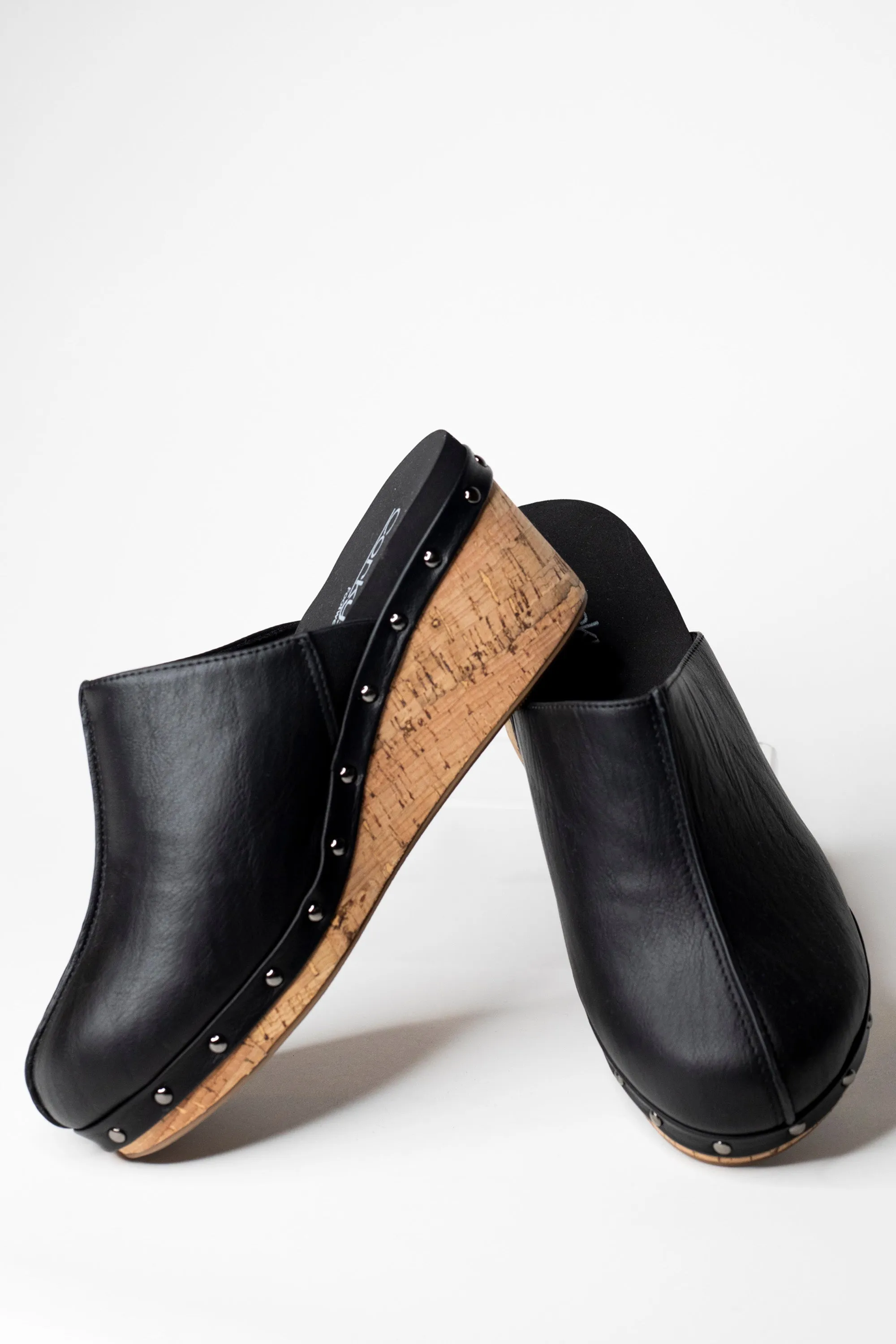 Corky's Black Marley Clogs