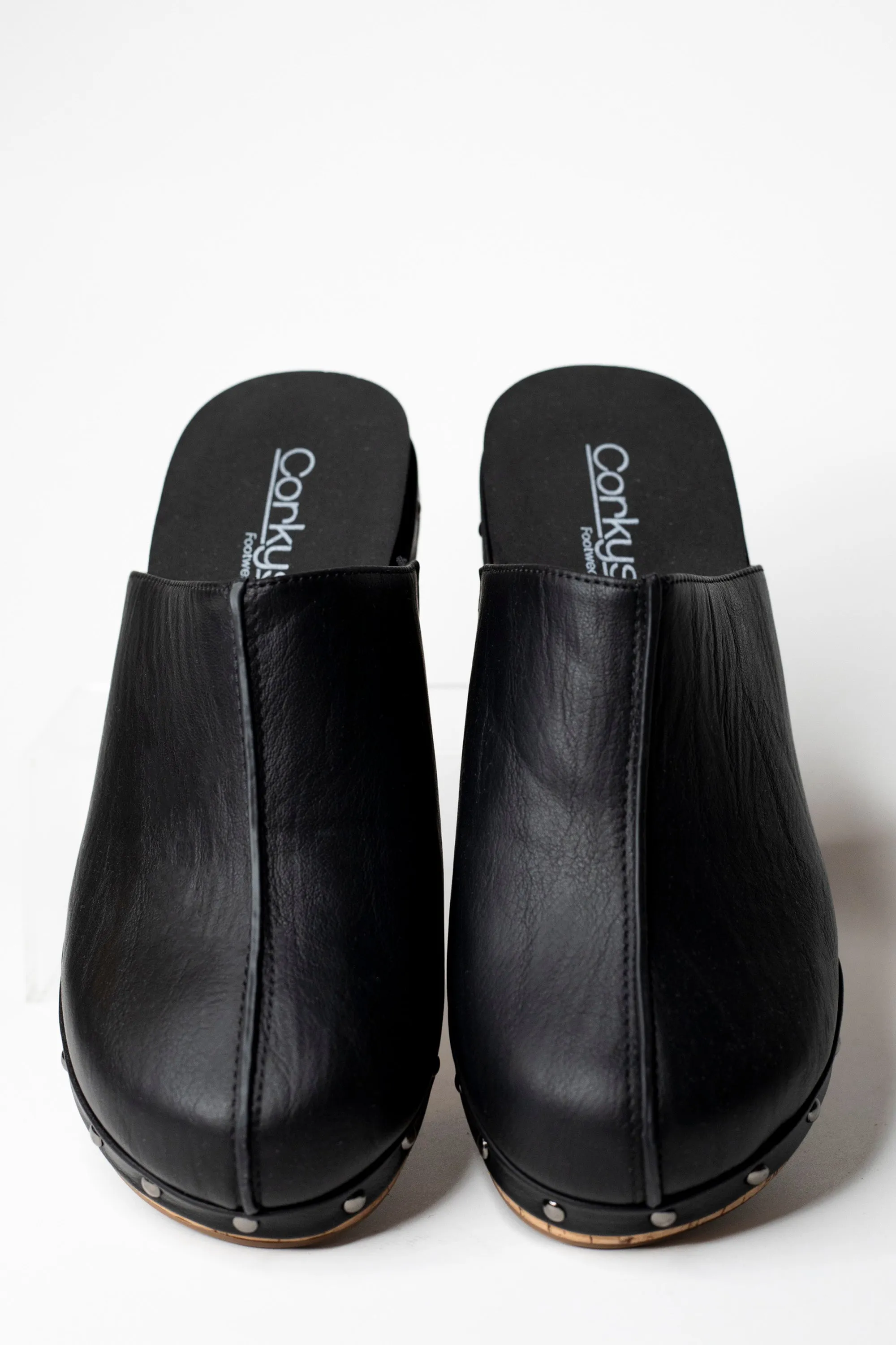 Corky's Black Marley Clogs