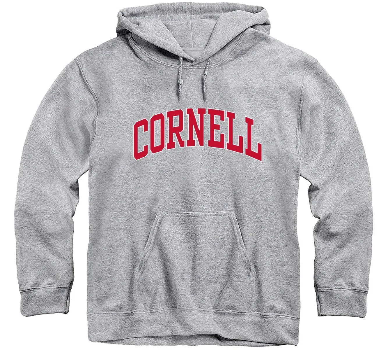 Cornell Essential Hooded Sweatshirt (Heather Grey)