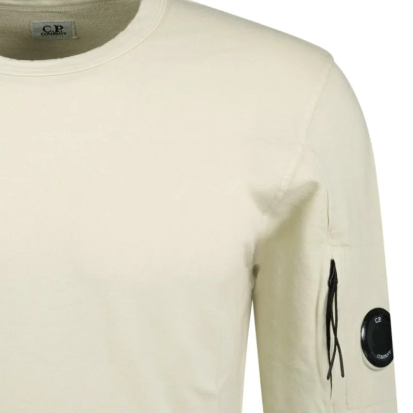 CP COMPANY Arm Lens Sweatshirt Ivory