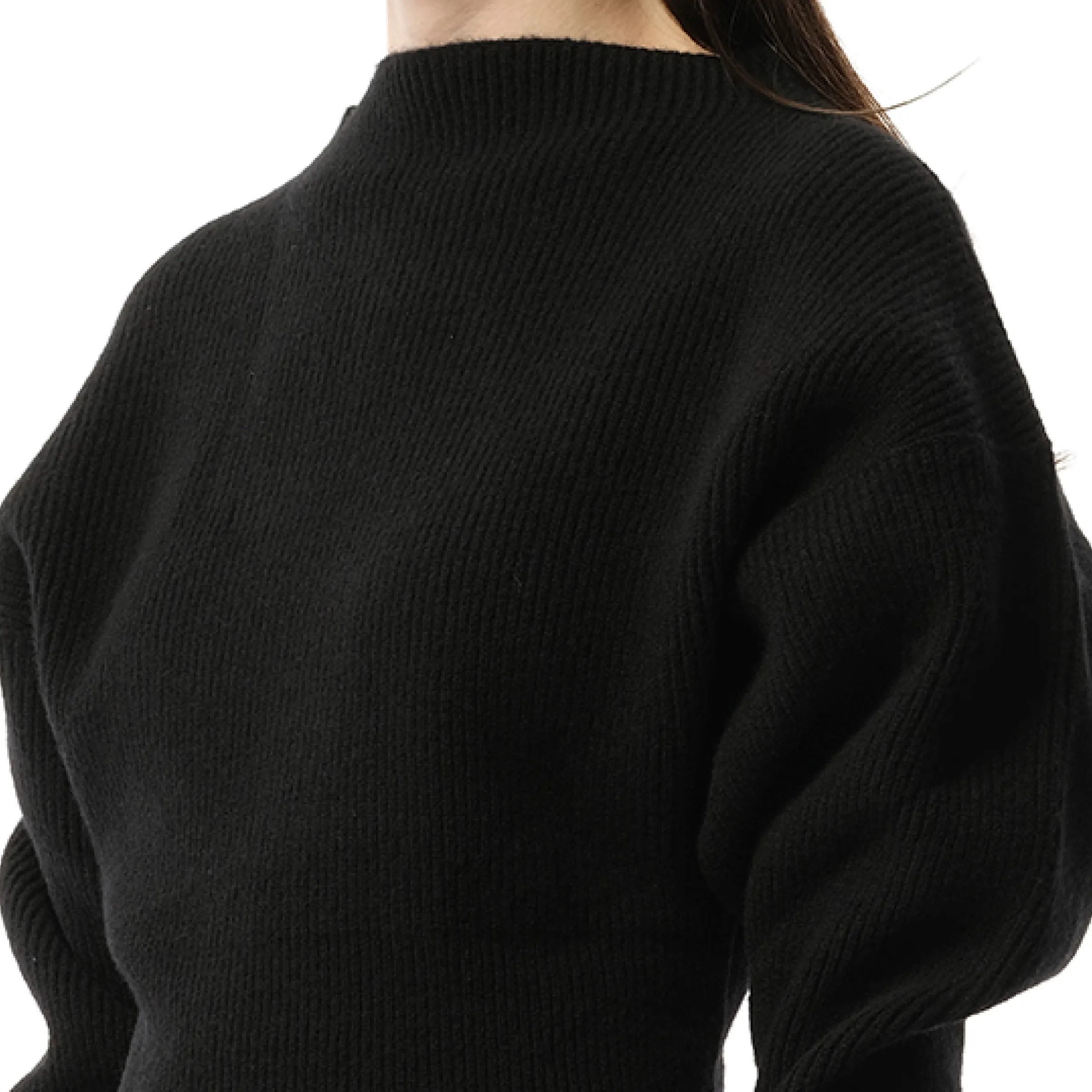 Dafne Knit Sweater in Black