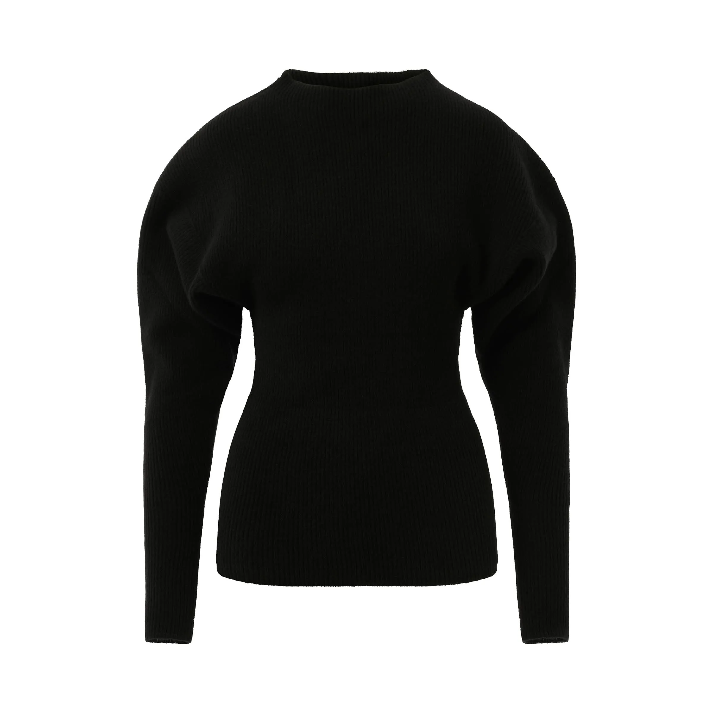 Dafne Knit Sweater in Black