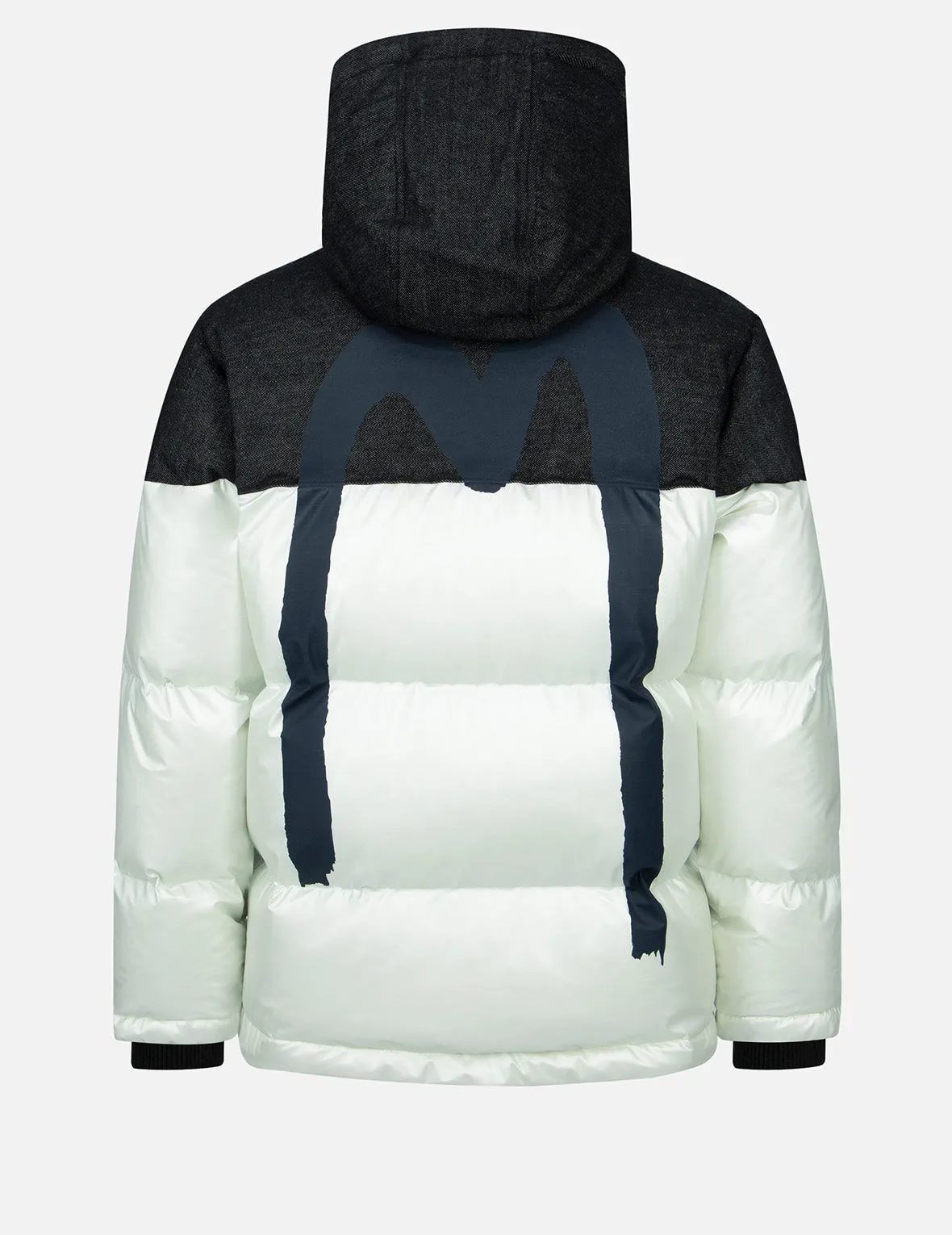 Daicock Print Fabric-Blocking Down Jacket