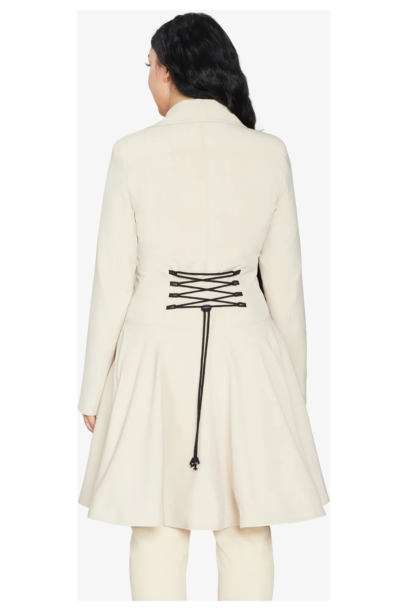 De La Creme Fashions Spring Summer Fit And Flare Skater Coat