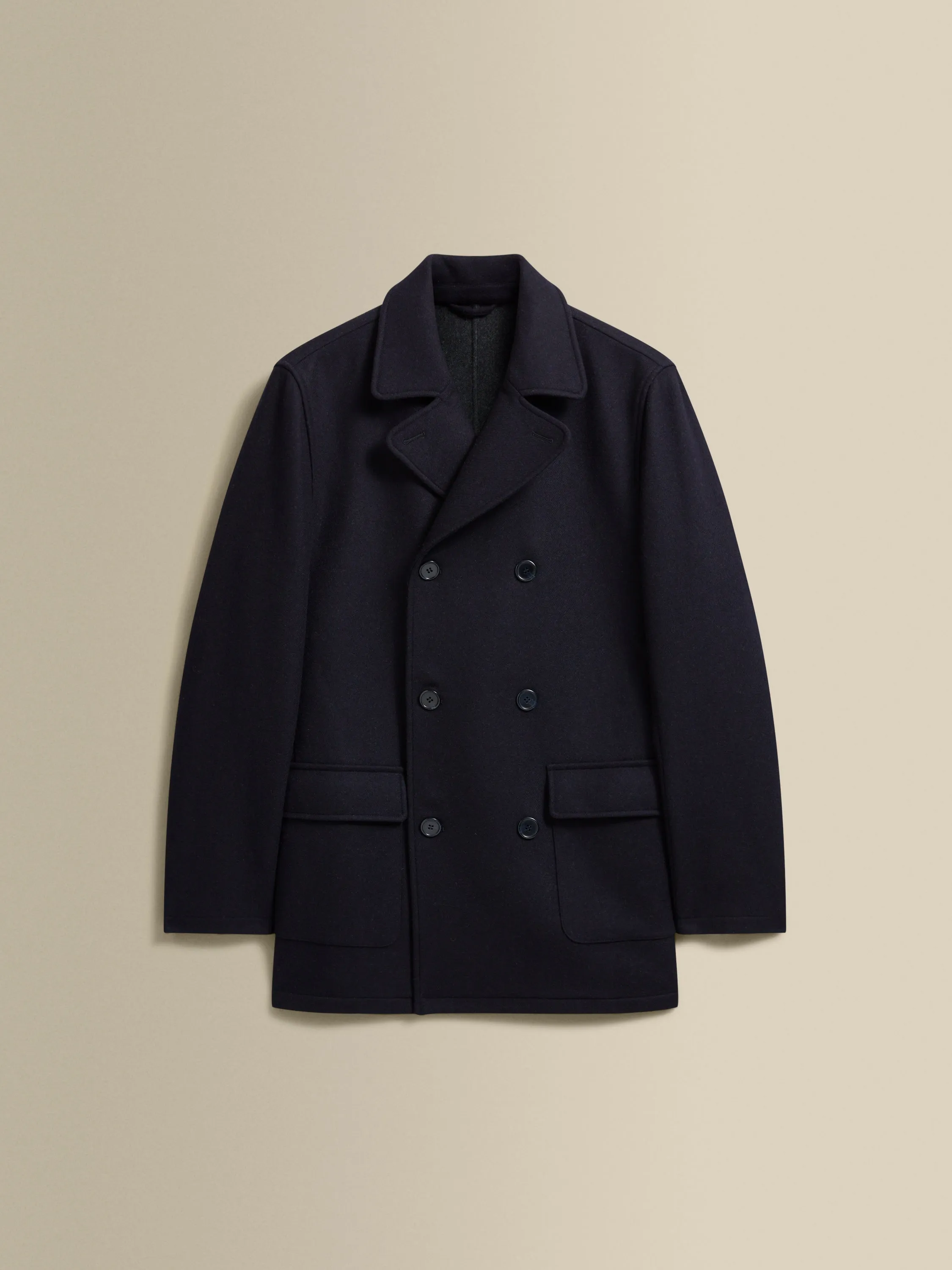 Double Wool Pea Coat