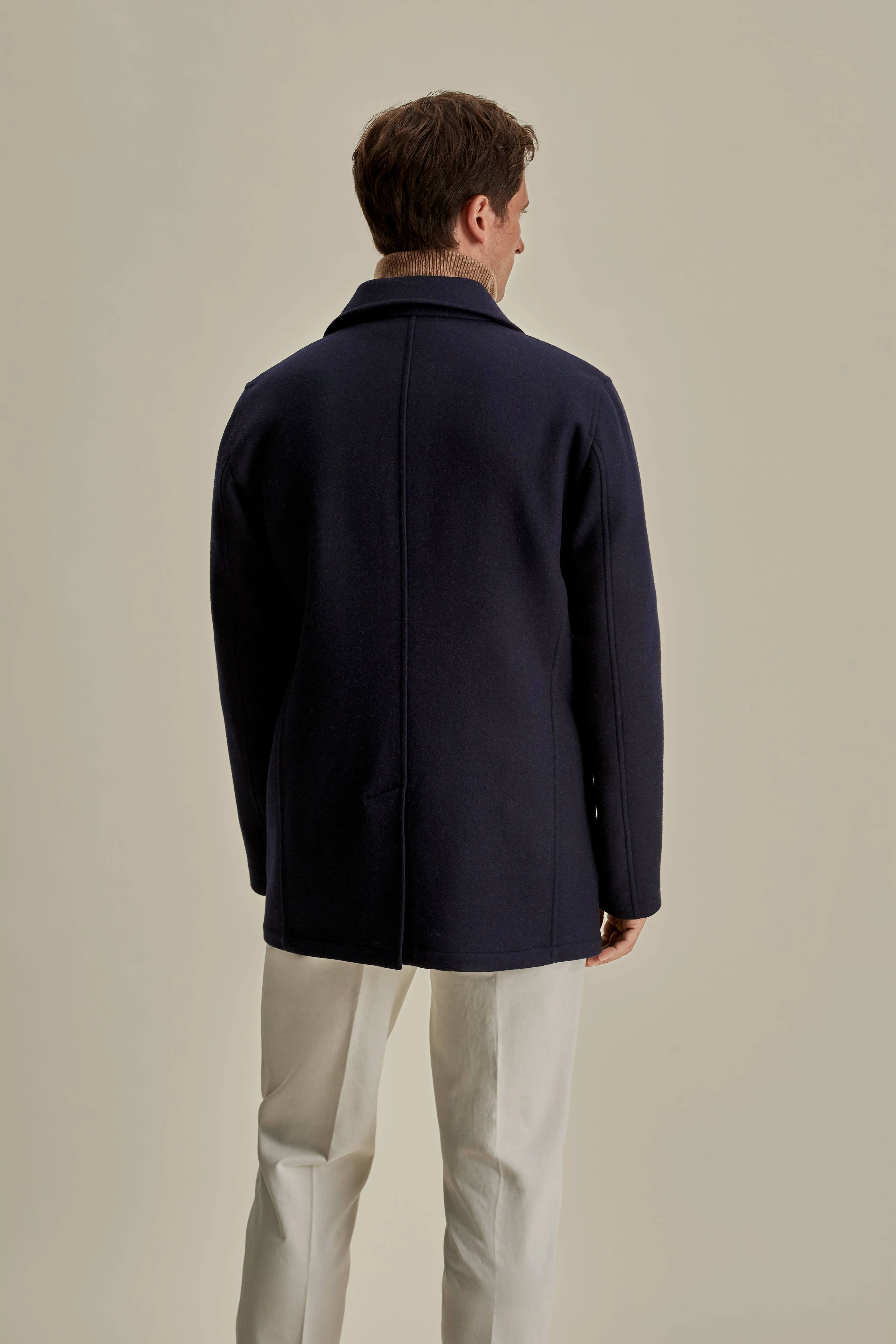 Double Wool Pea Coat