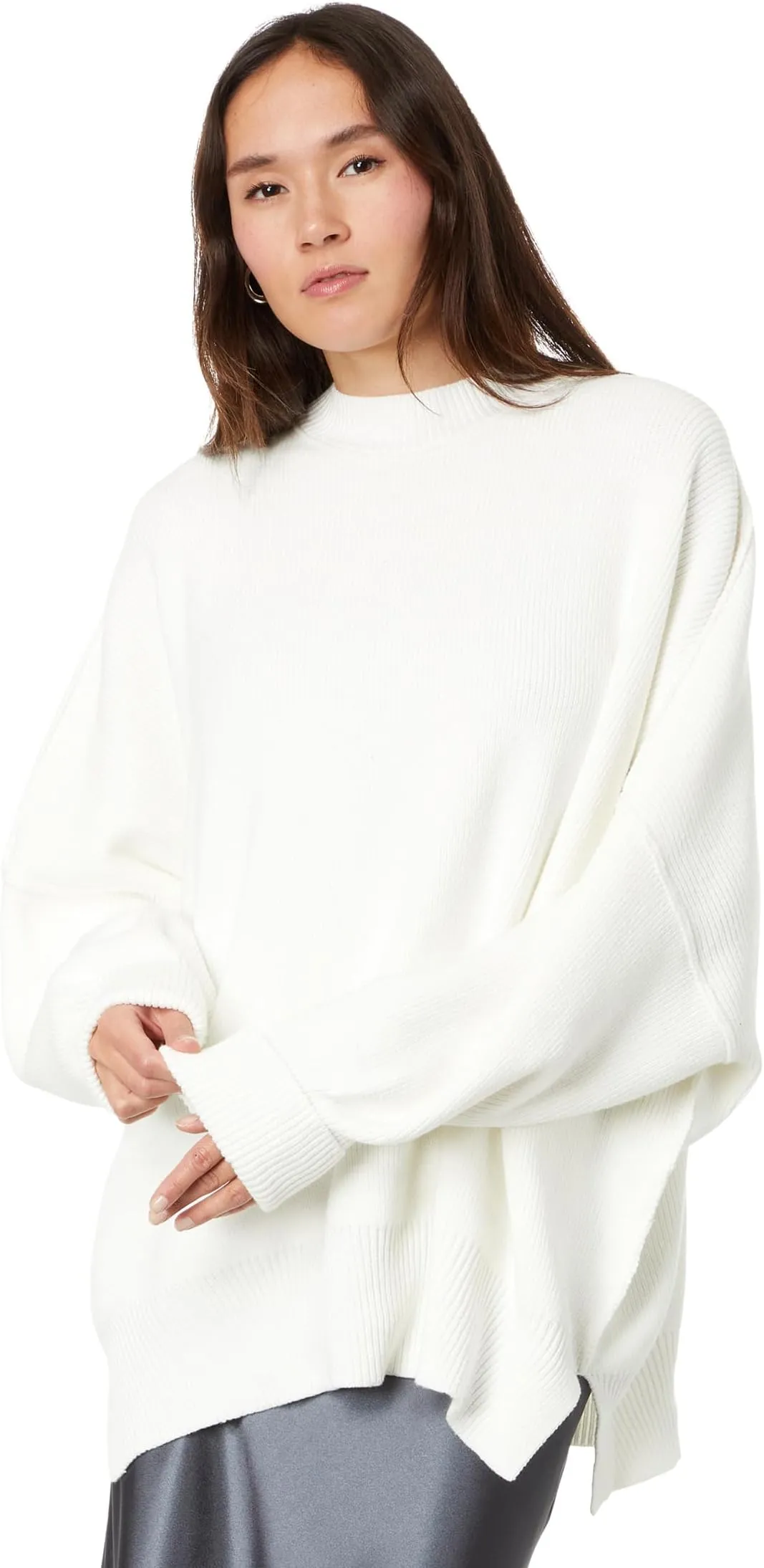 Easy Street Tunic Free People Sweater, white