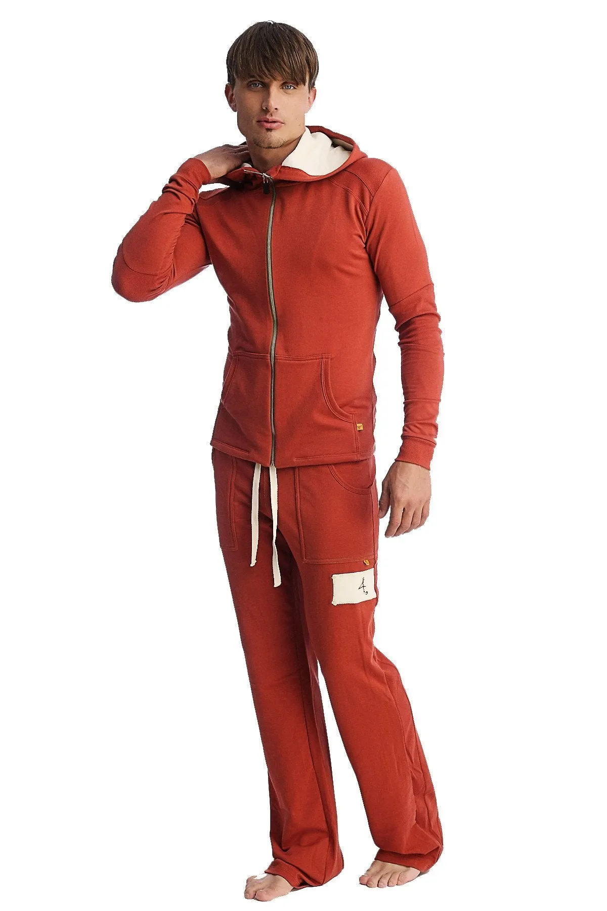 Edge Eco-Track & Yoga Sweat Pant (Cinnabar)