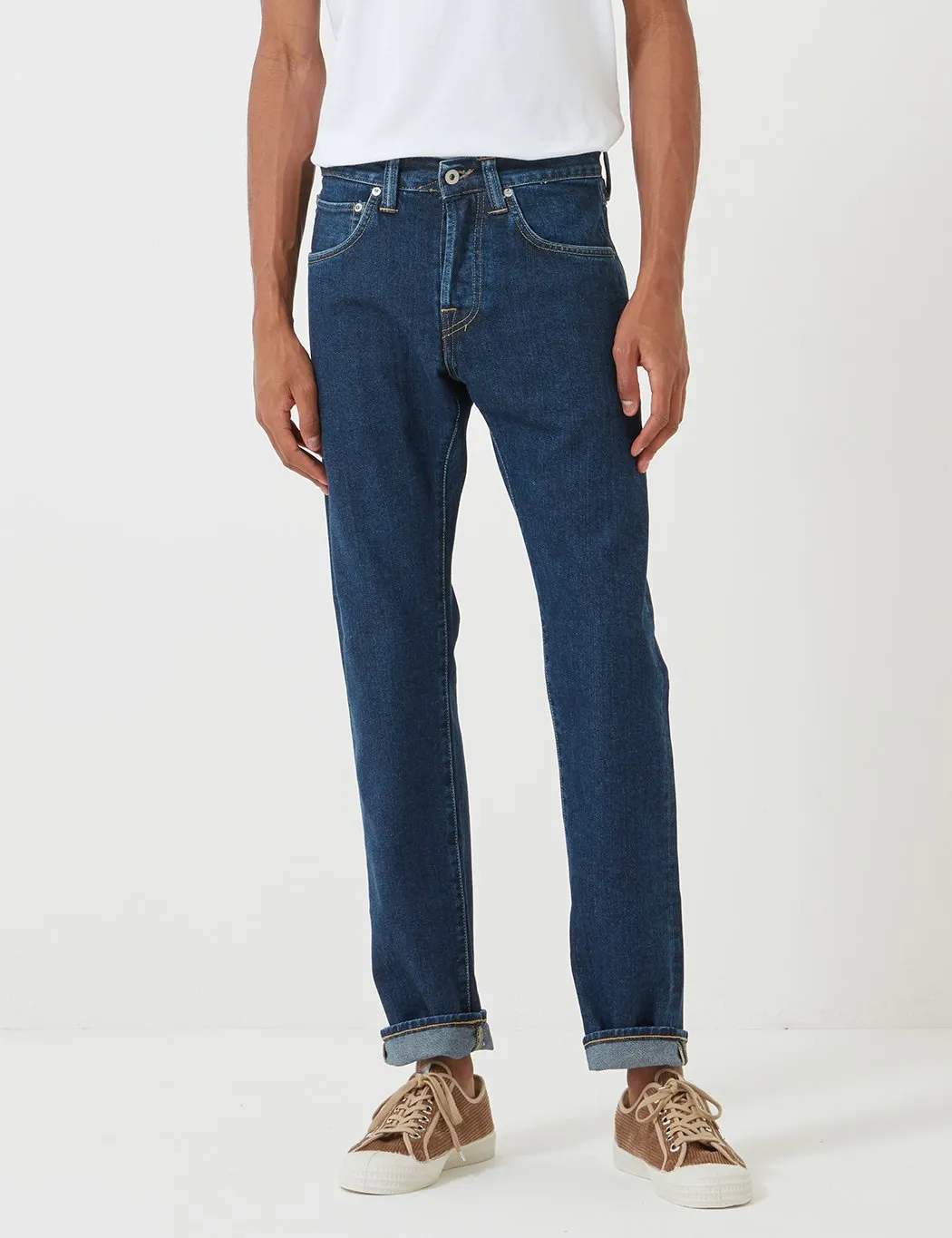 Edwin ED-55 Yoshiko Blue Denim Jeans - Akira Wash