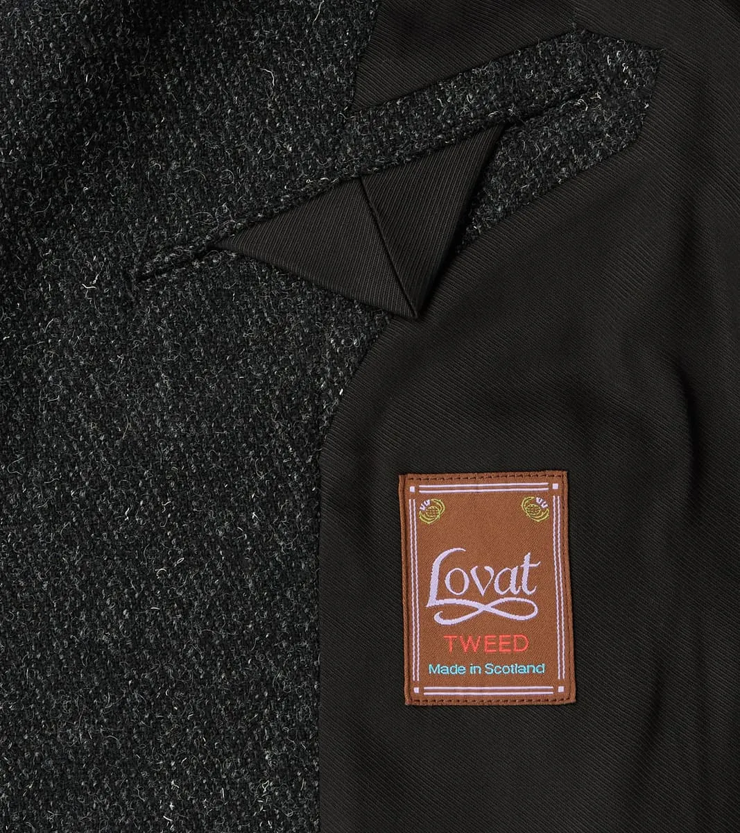 English Aviator Jacket - Lovat® Charcoal Double Weave Performance Coating