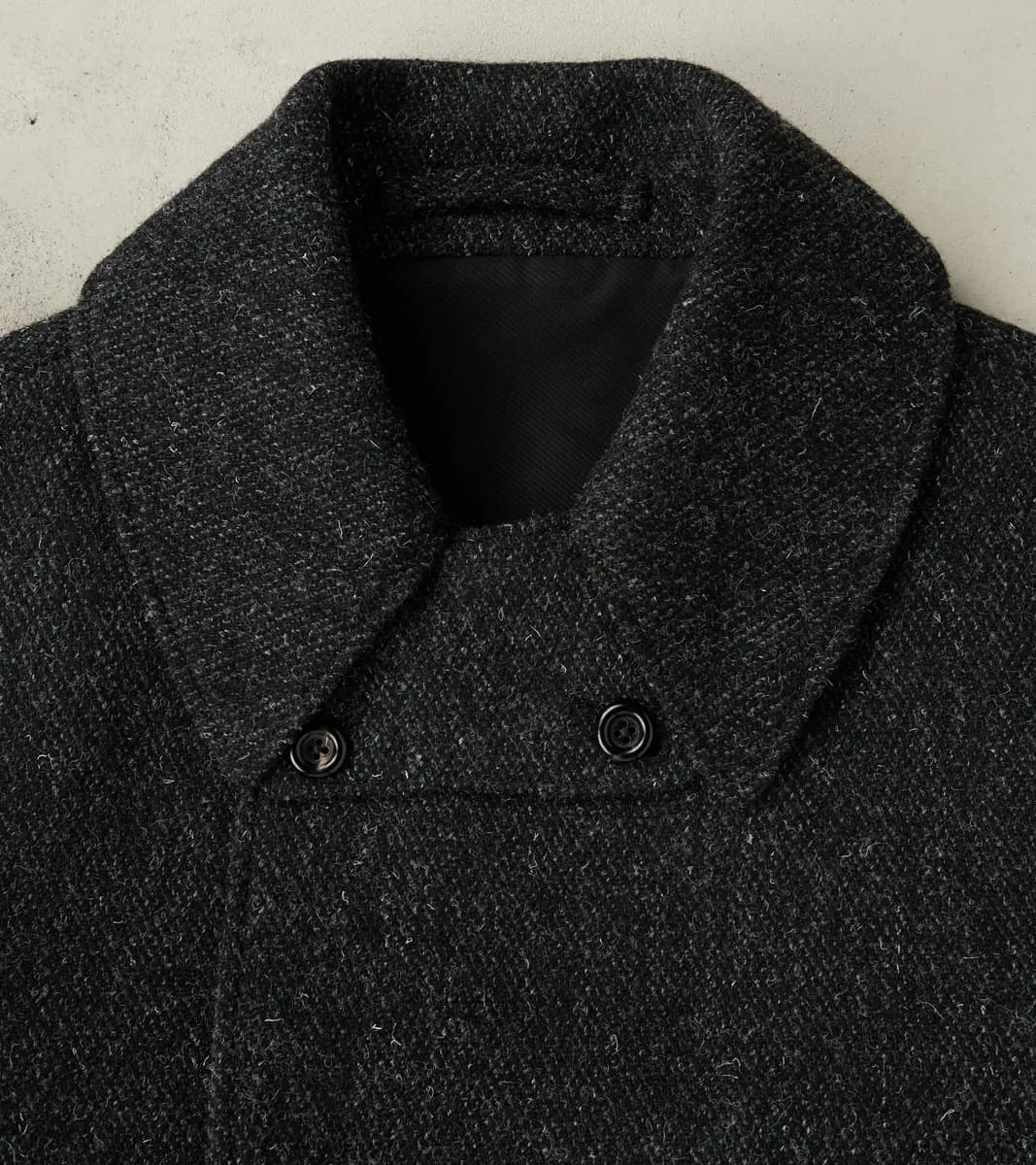 English Aviator Jacket - Lovat® Charcoal Double Weave Performance Coating