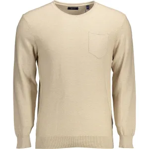 Gant Beige Cotton Men Sweater