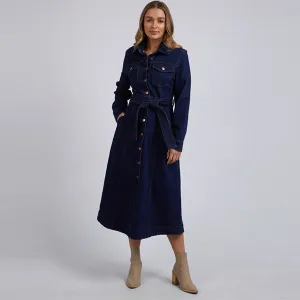 Genevieve Denim Dress - Indigo Denim