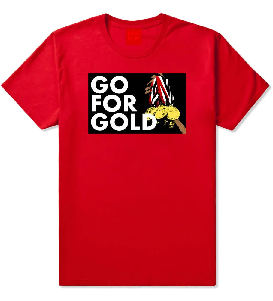 Go For Gold Medals Olympics T-Shirt