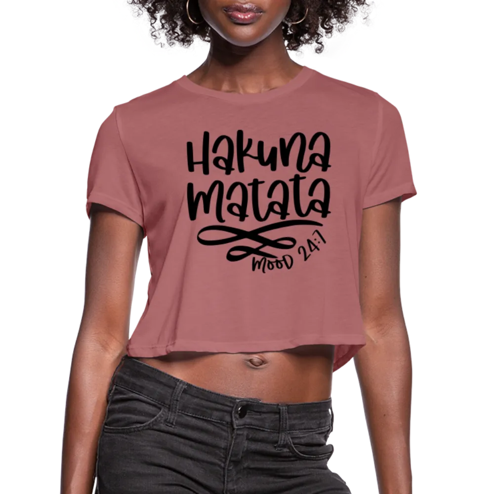 Hakuna Matata Women's Cropped T-Shirt