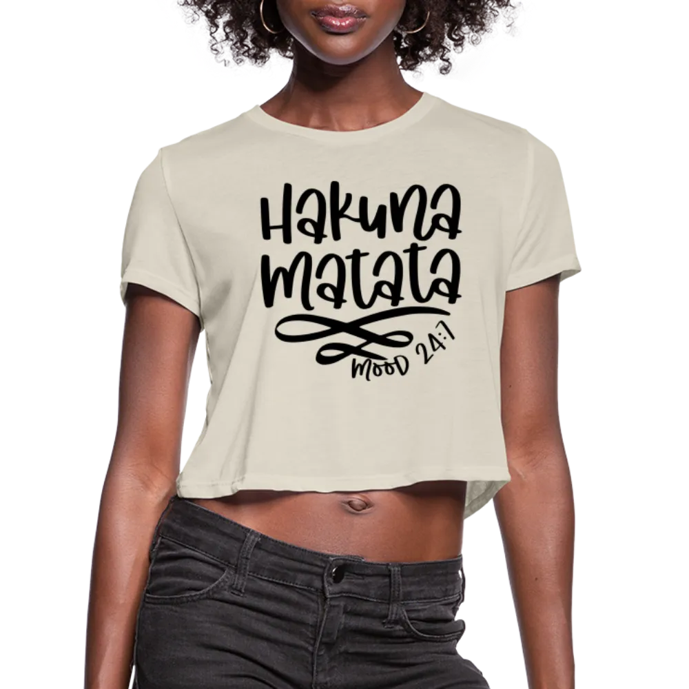 Hakuna Matata Women's Cropped T-Shirt