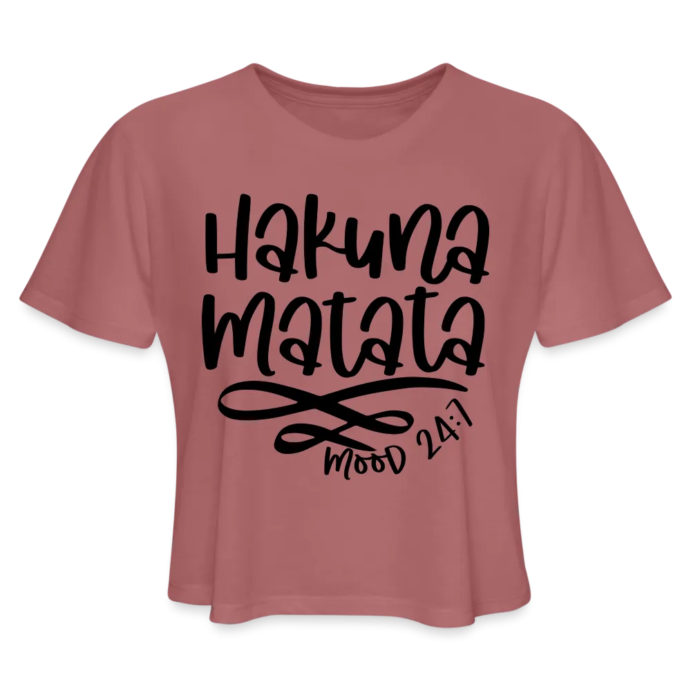 Hakuna Matata Women's Cropped T-Shirt