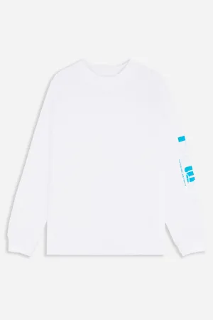 High Neck HW L.S Tee White