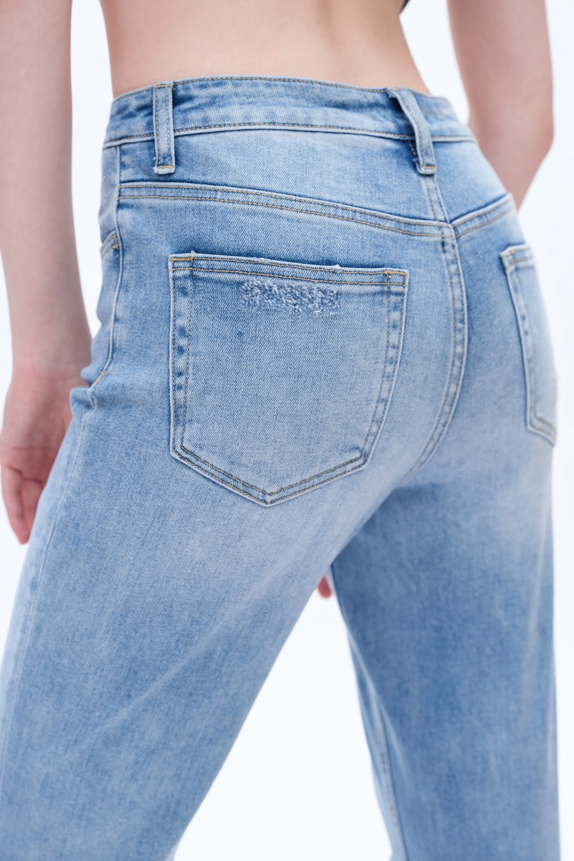 High Rise Relaxed Boyfriend Jeans