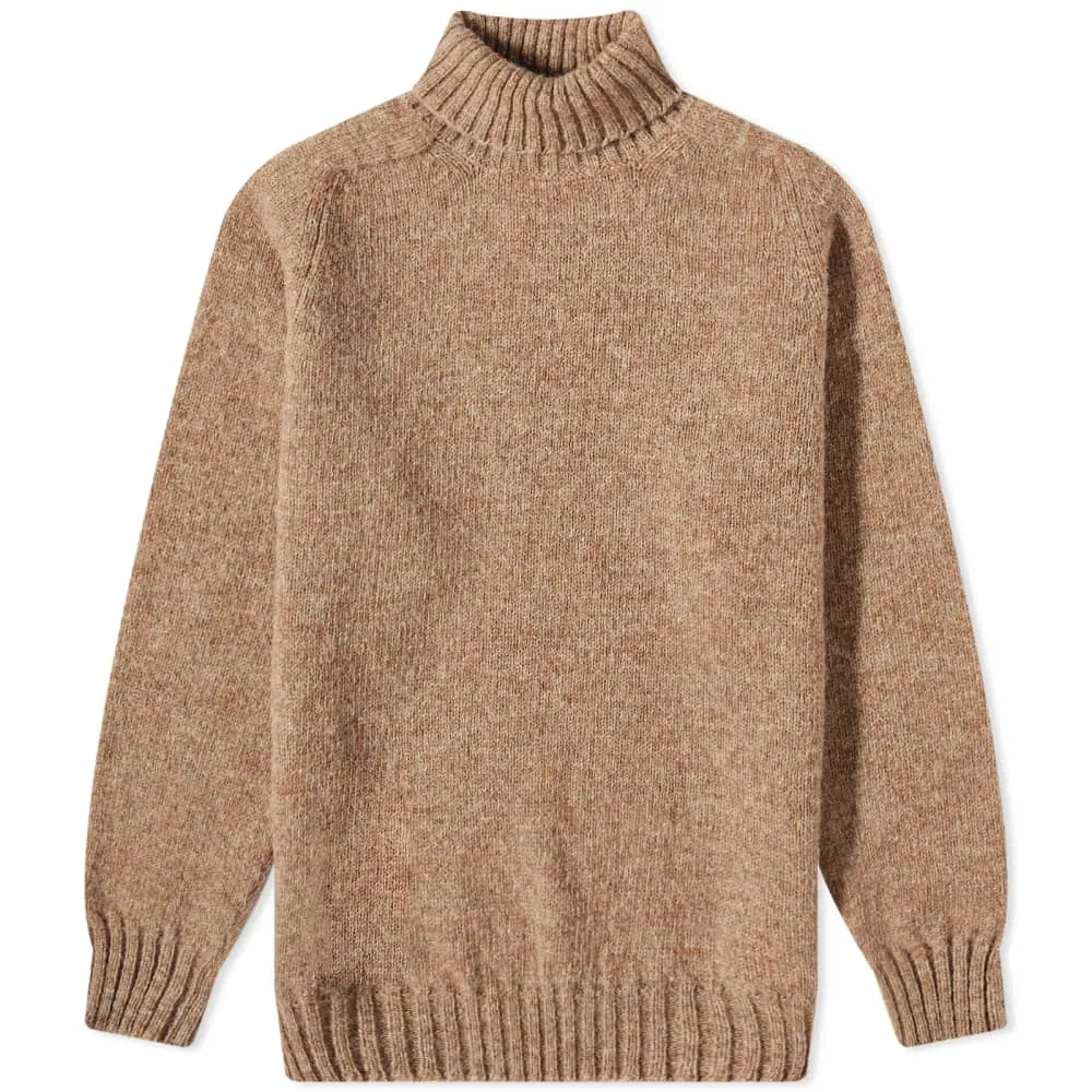 Jamieson's of Shetland Roll Neck Knit Jumper