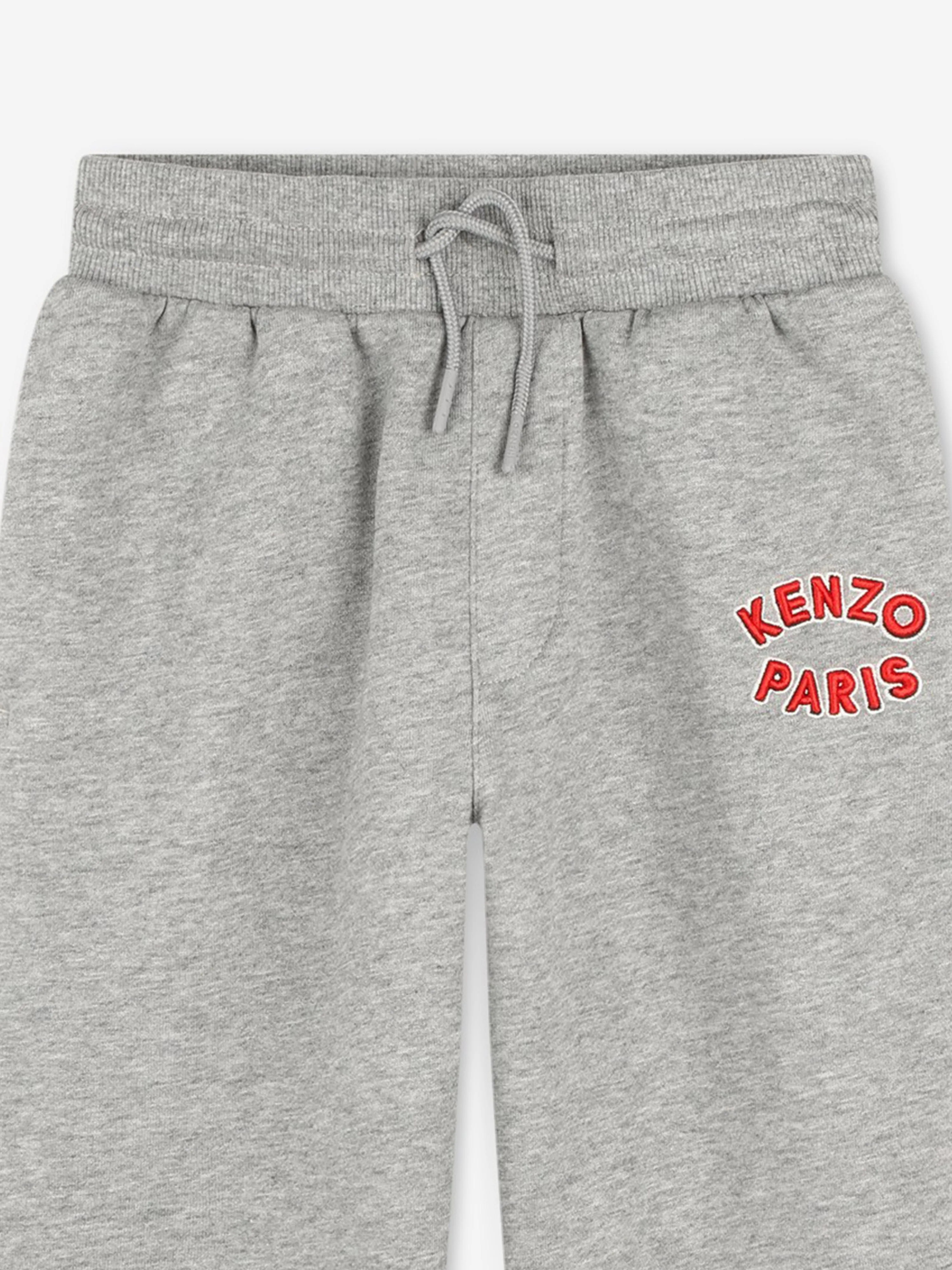 KENZO Kids Logo Joggers in Grey