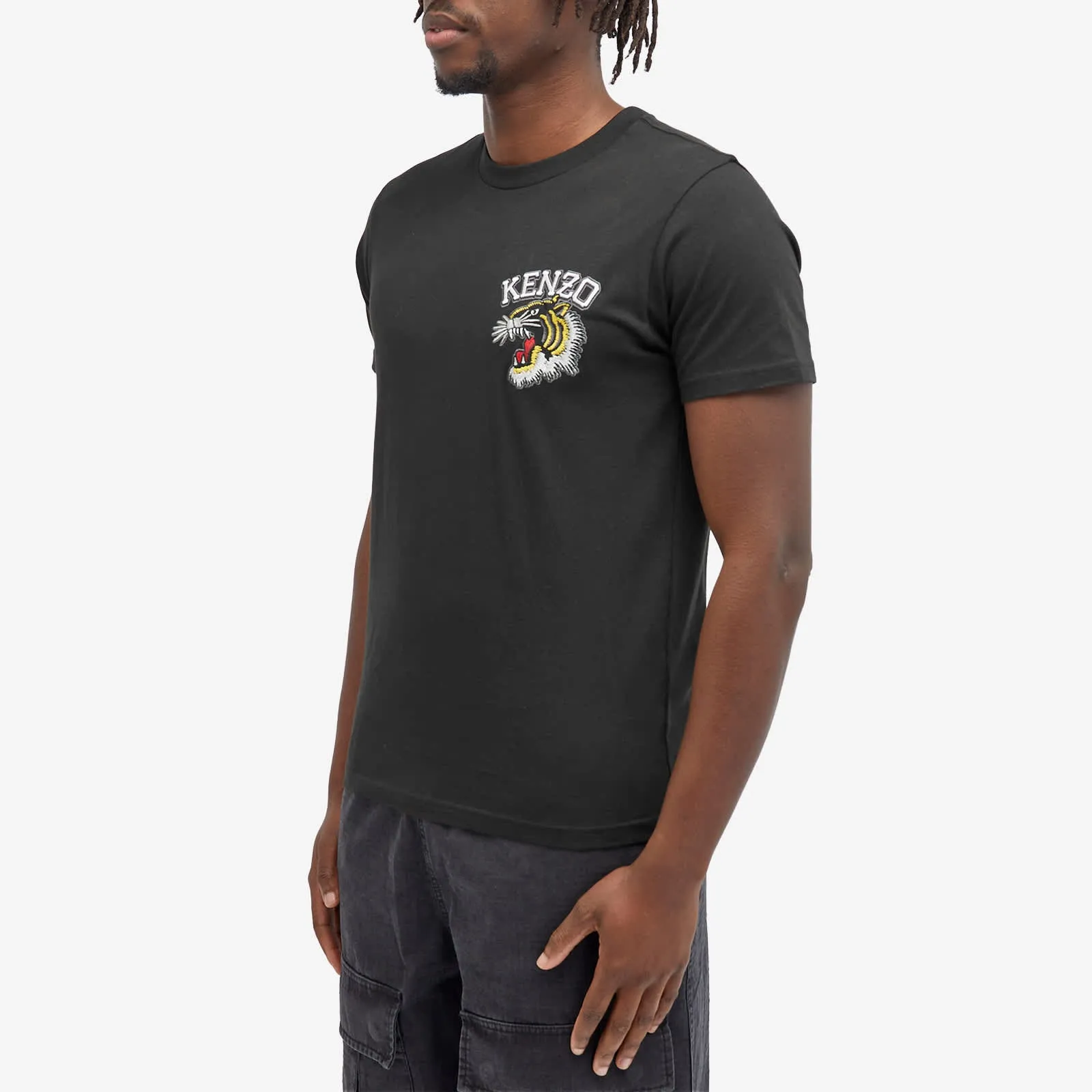 Kenzo Tiger Varsity Slim T-shirt, black