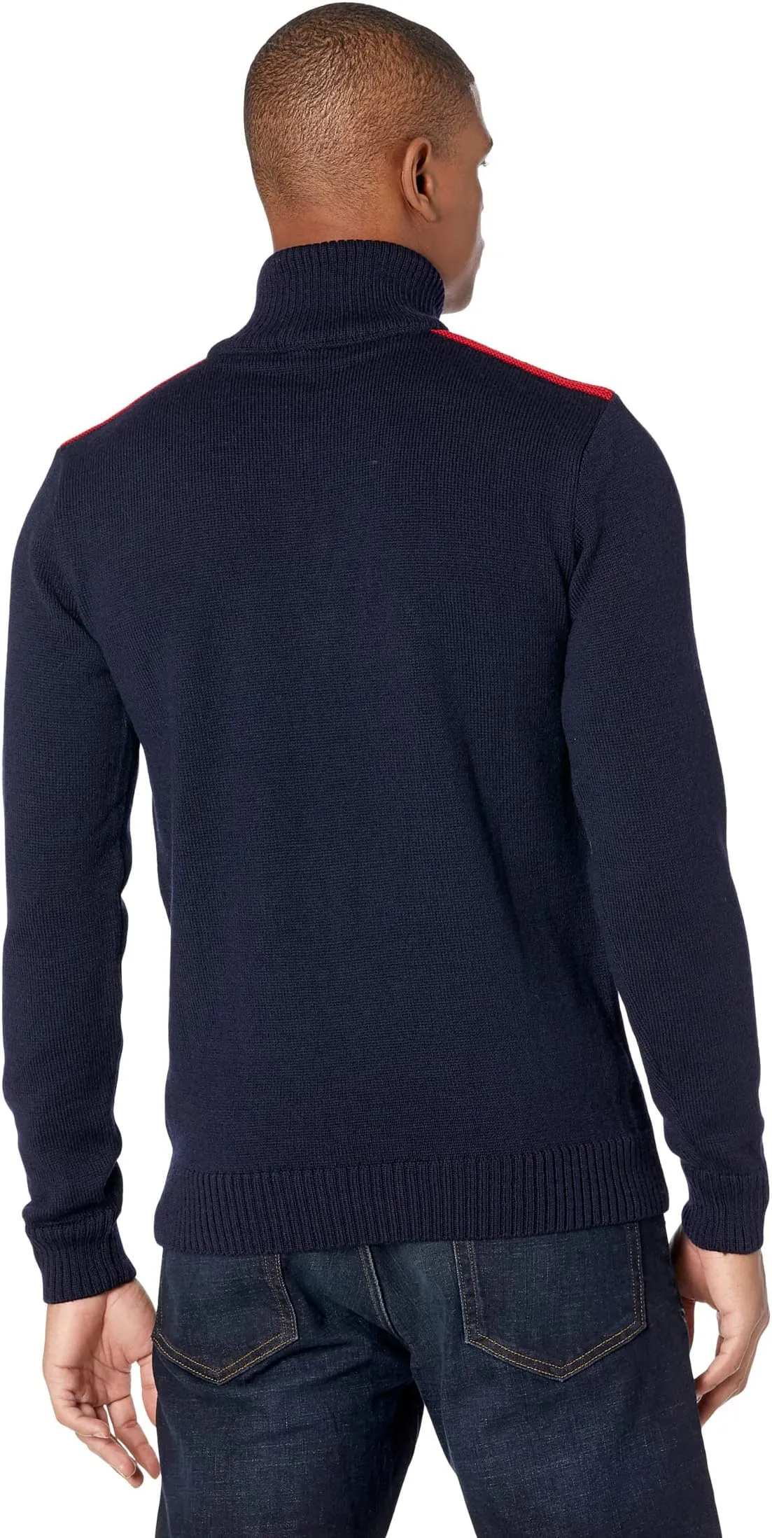 Lahti Sweater Dale of Norway, color Navy/Off-White/Raspberry