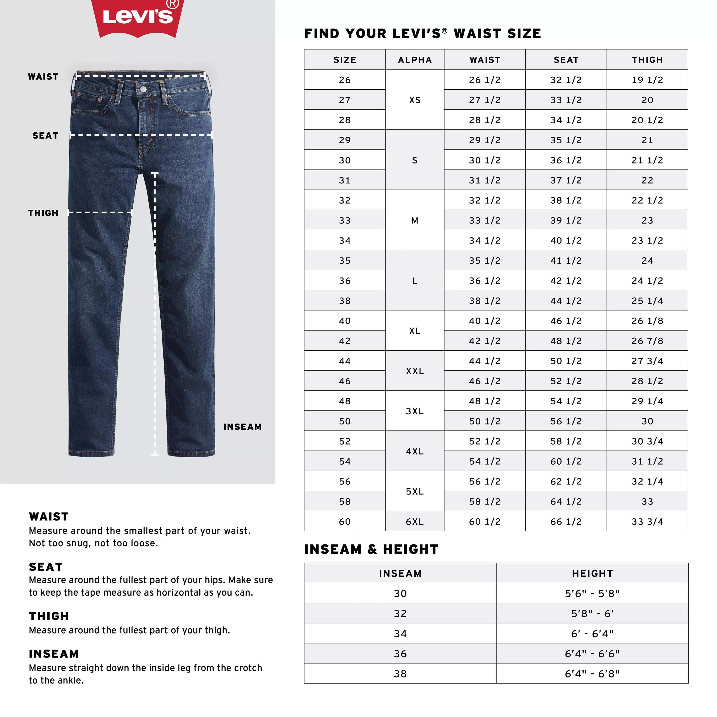 Levi's 559 Men's Relaxed Straight Fit Jeans