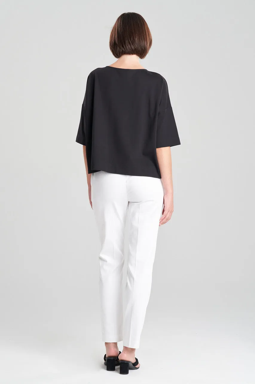 Light Weight Ponte Top