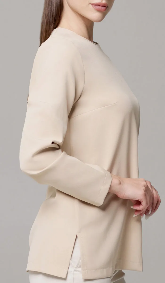 Lyla Everyday Tailored Shell Top - Vanilla