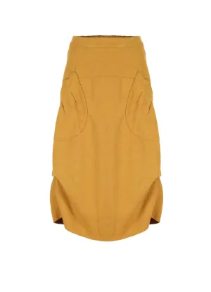 Milwaukee Mills Skirt Mustard