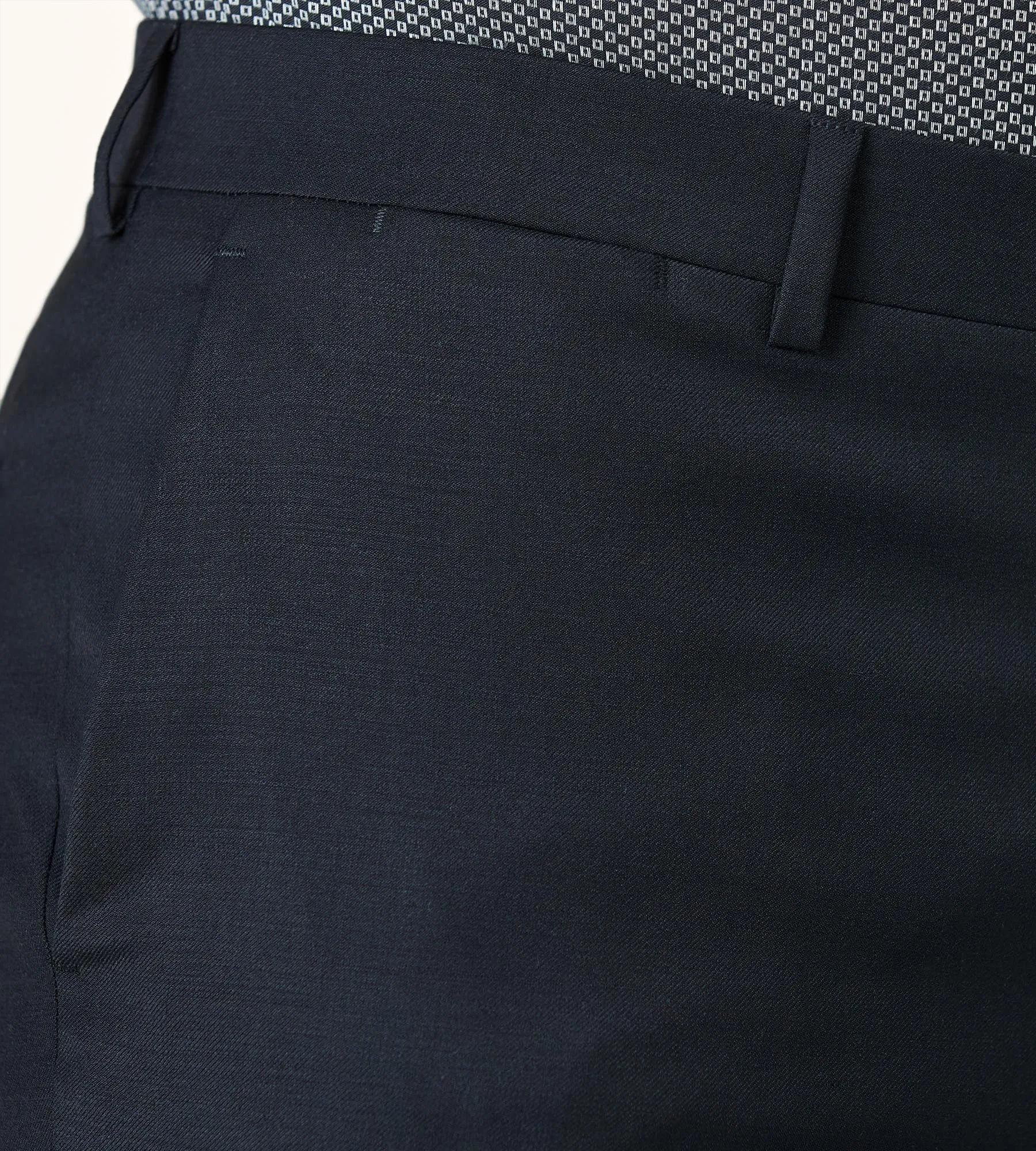 Modern Fit Wool Suit Pants