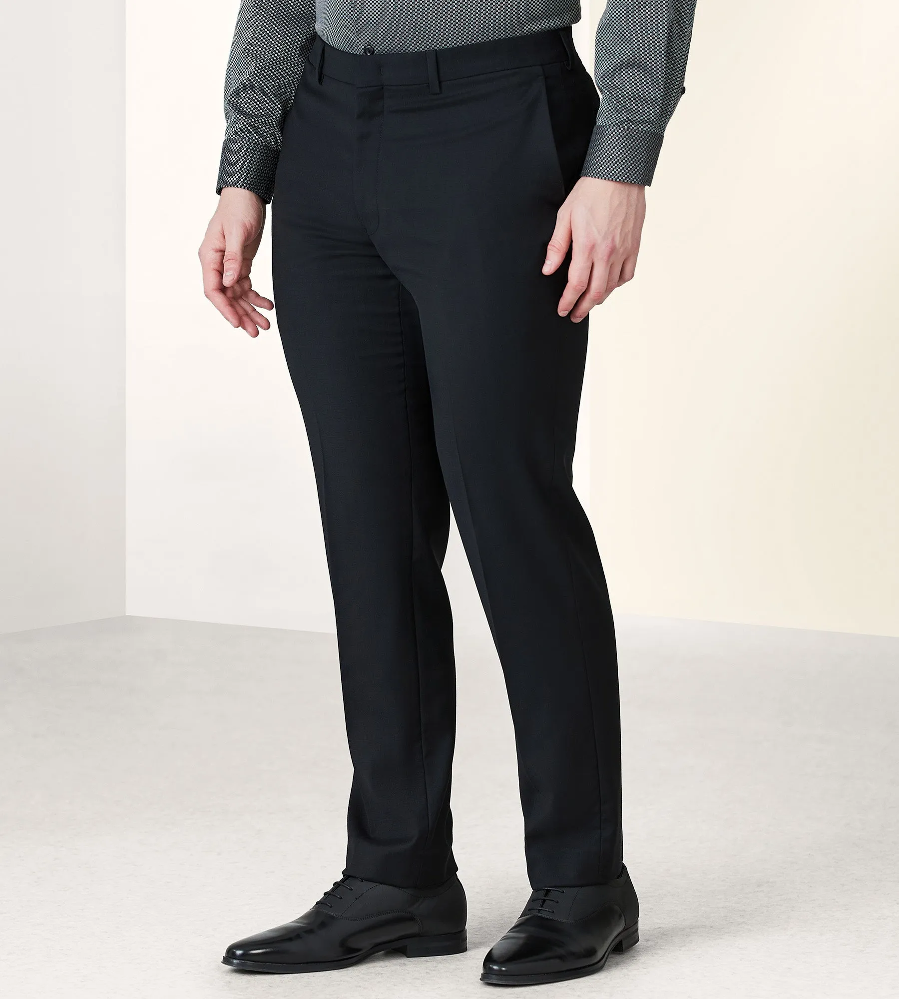 Modern Fit Wool Suit Pants