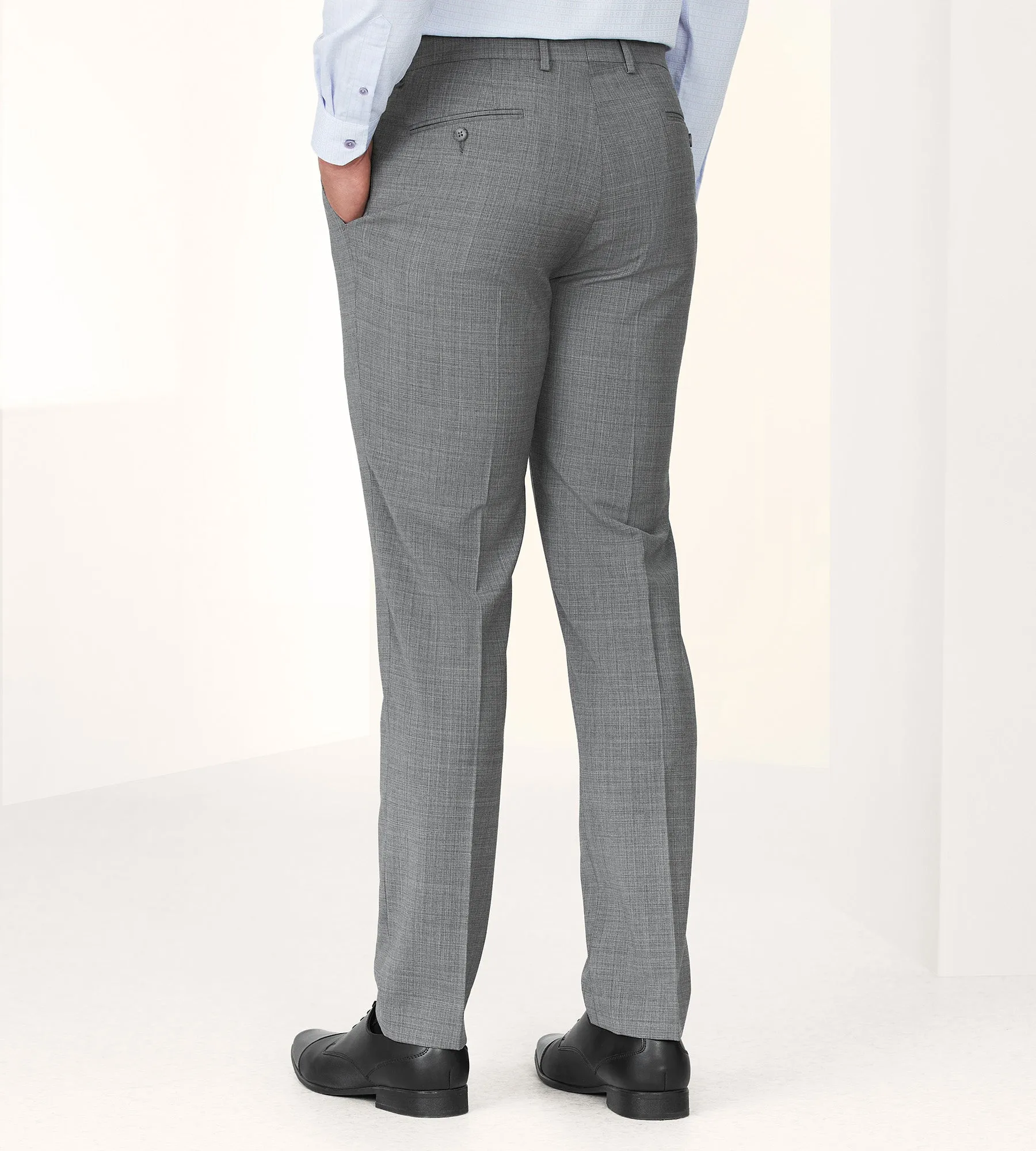 Modern Fit Wool Suit Pants