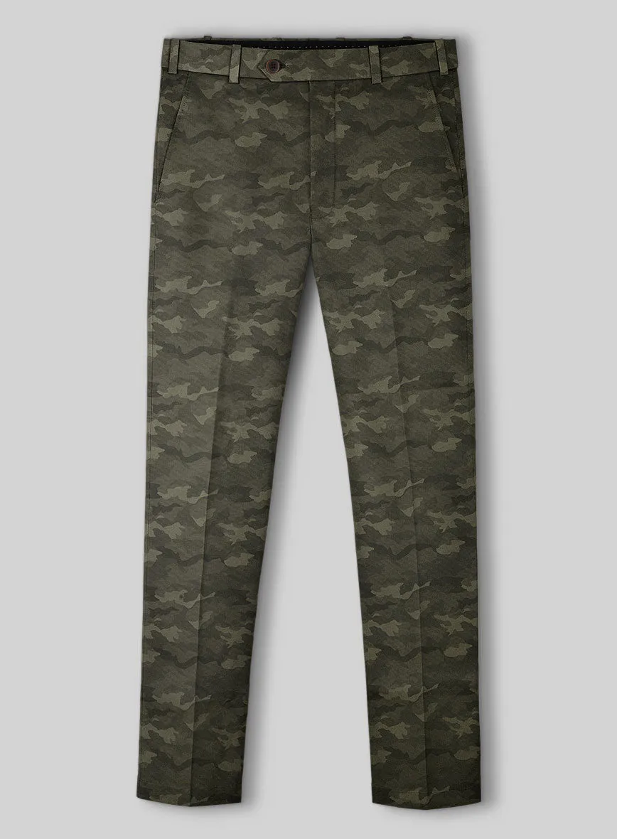 Modern Green Camo Pants