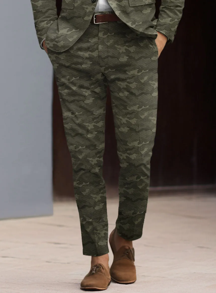 Modern Green Camo Pants