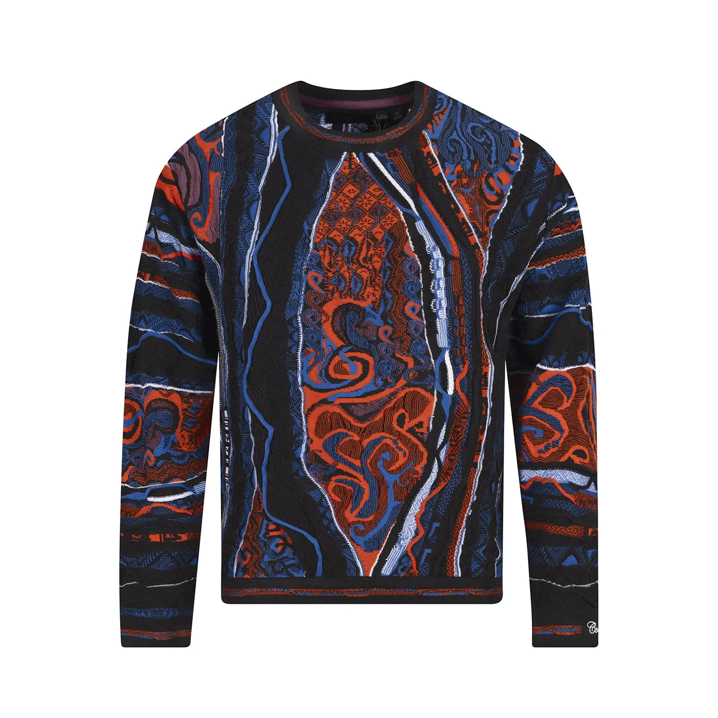 New - COOGI Classic Crew in Orange and Black