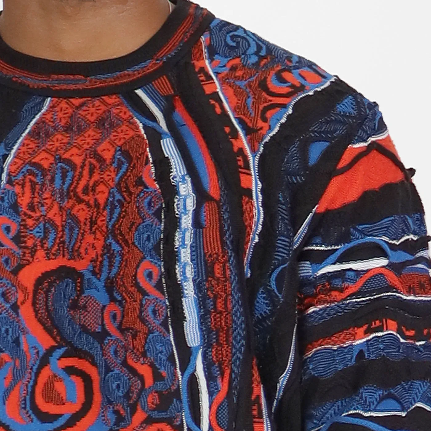 New - COOGI Classic Crew in Orange and Black