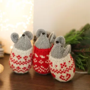 Nordic Christmas Mice | PDF Knitting Pattern