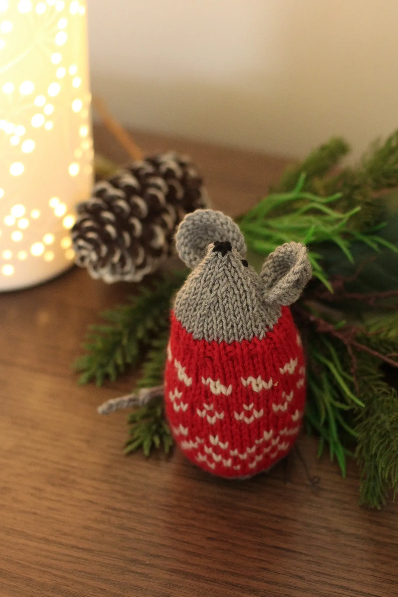 Nordic Christmas Mice | PDF Knitting Pattern